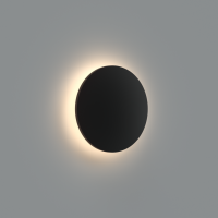 Светильник настенный GW-8663/24 Black Ledron неповоротный LED