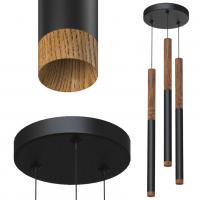 Подвесной светильник SAGITONY R3 T40 Wooden 300 Black