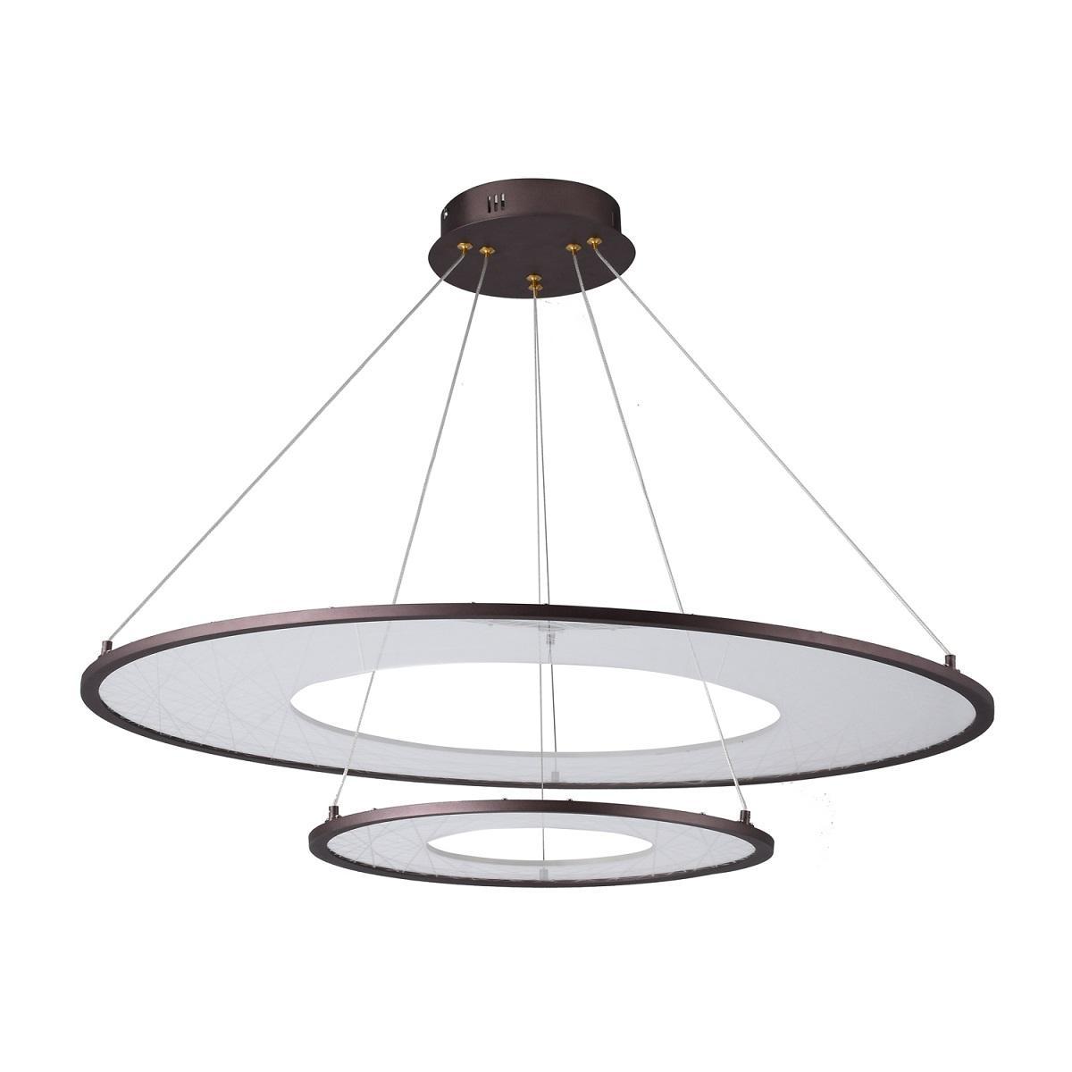 Подвесная светодиодная люстра Gerhort G61315/2CF CL