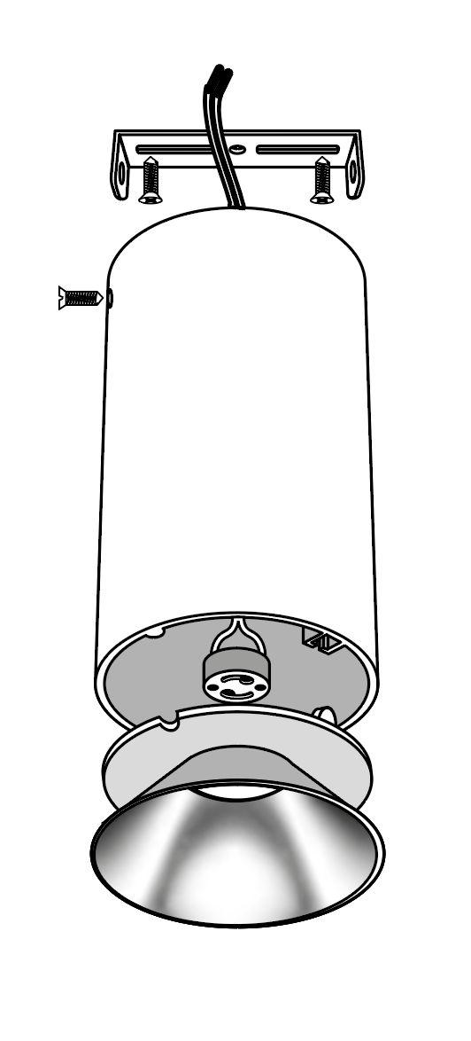Потолочный светильник Jazzway PDL-R 14080 GU10 5031401