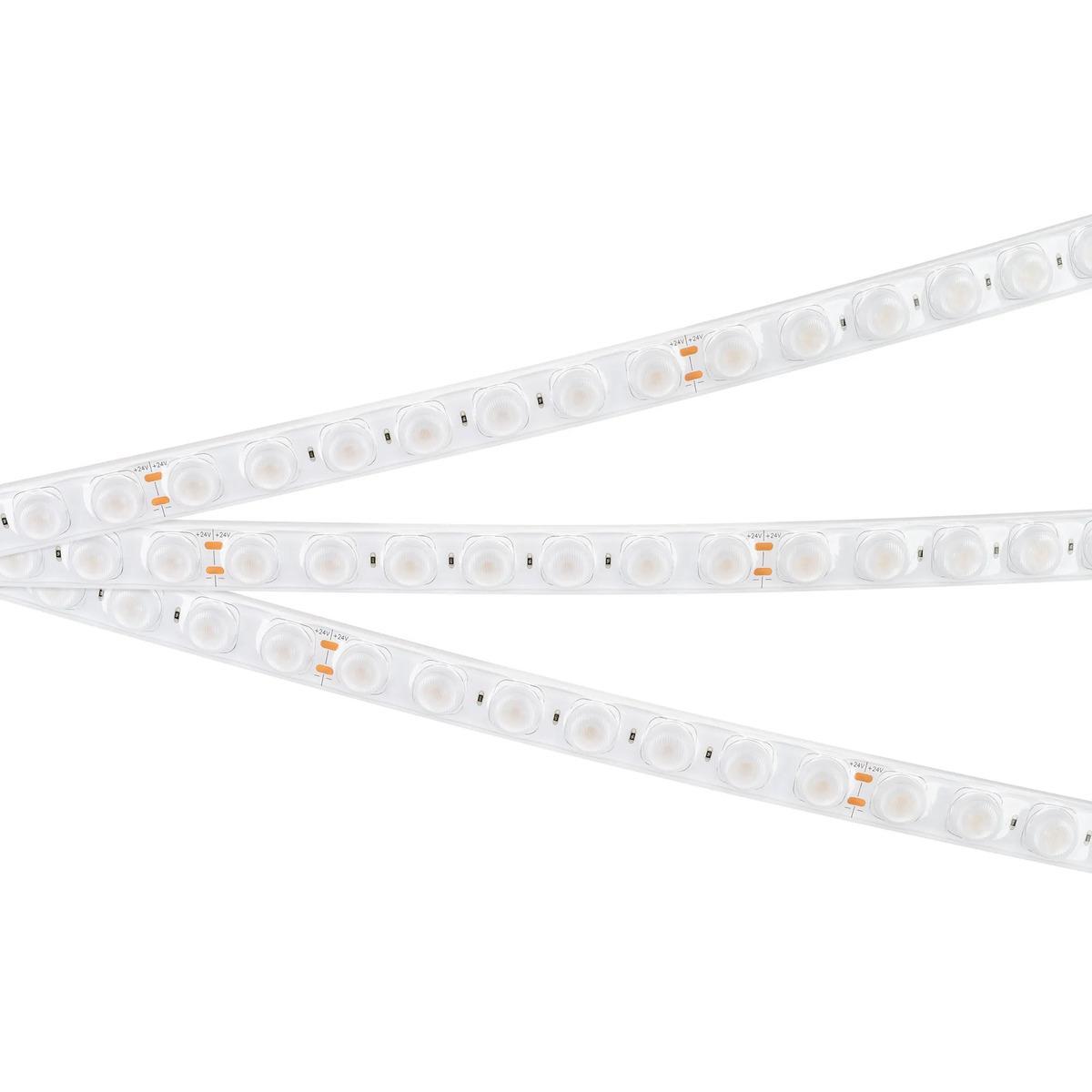 Светодиодная лента герметичная Arlight 21W/m 42LED/m 2835SMD теплый белый 5М FLT-PS-A42-23mm 24V 040918