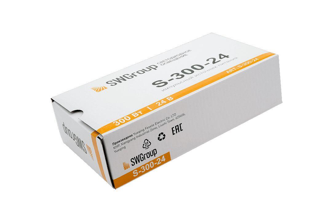 Блок питания SWG 24V 300W IP20 12,5A S-300-24 000119