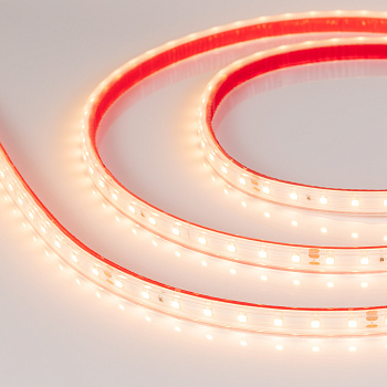 Светодиодная влагозащищенная лента Arlight 6W/m 80LED/m 2835SMD теплый белый 50M 024531(2)