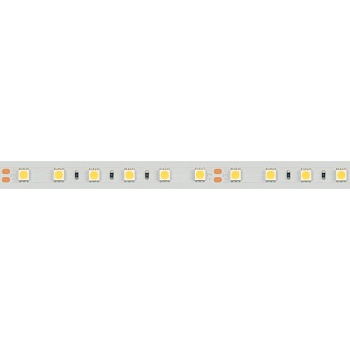 Лента RTW 2-5000PGS 24V White 2x (5060, 300 LED, LUX) (Arlight, 14.4 Вт/м, IP67)
