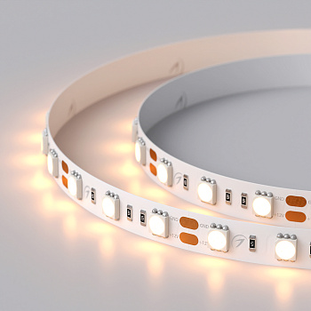 Лента RT 2-5000 12V Warm2400 2x (5060, 300 LED, LUX) (Arlight, 14.4 Вт/м, IP20)